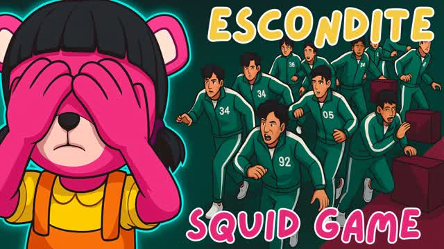ESCONDITE SQUID GAMES (50 PLAYES)