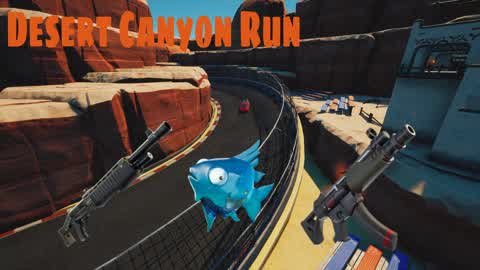🏎 Desert Canyon Run 🏎 + 1v1 Box PVP