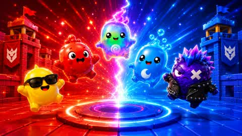 🌈 RED vs BLUE Victory Rush 🌈