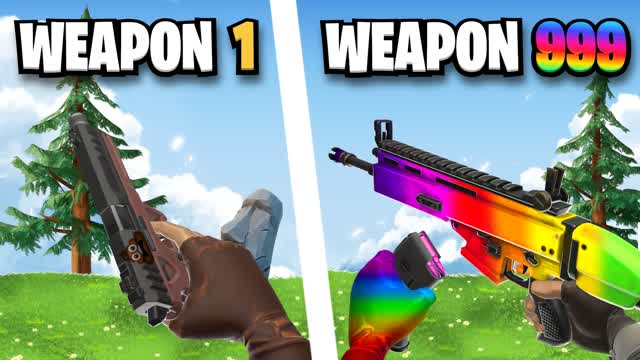 Every Weapon One Shot Gun Game