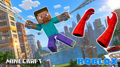 SPIDERS CITY MINECRAFT GUN GAME 🚗