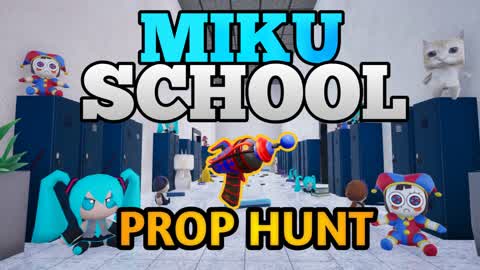 Miku School Prop Hunt📚