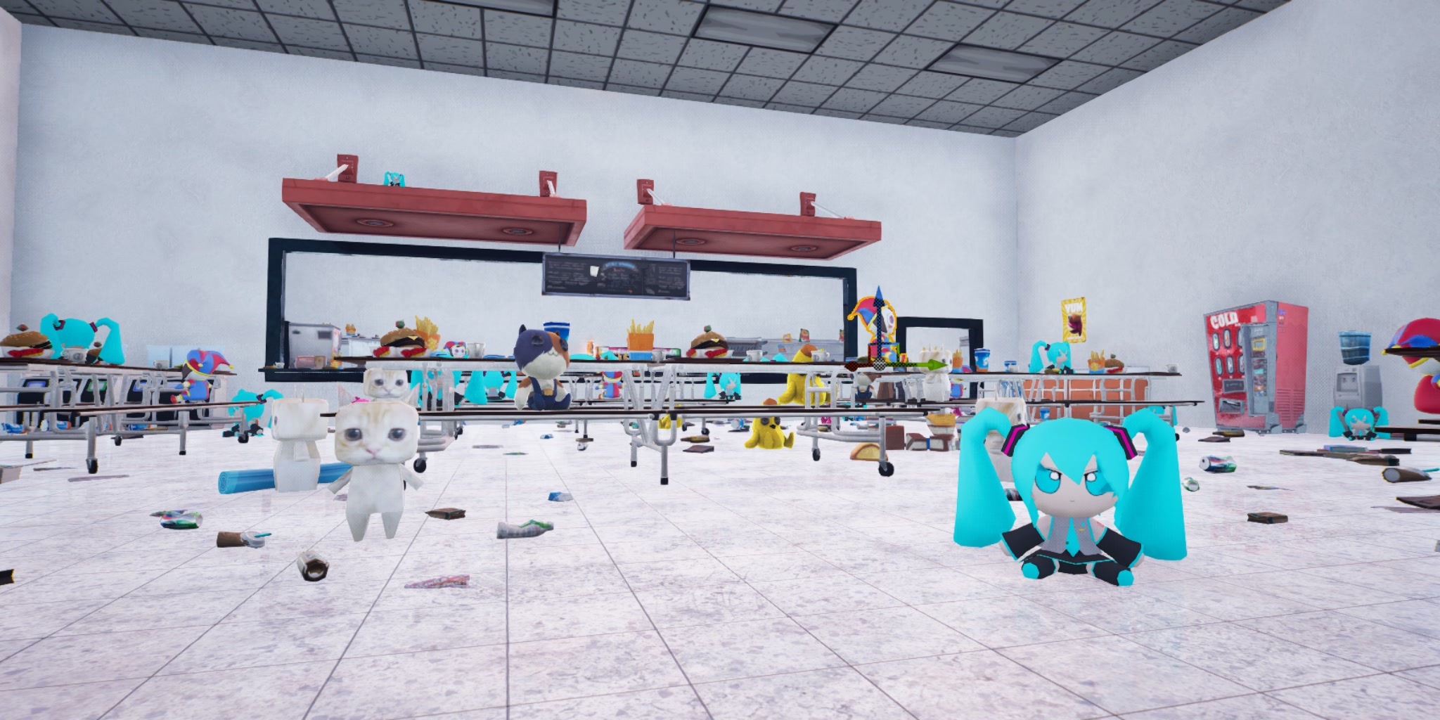 Miku School Prop Hunt📚