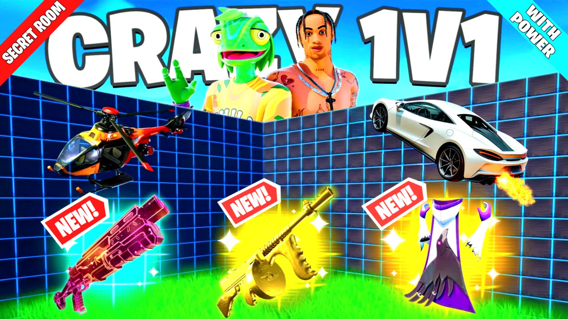 CRAZY 1v1 - With Powers⭐️