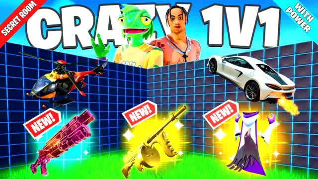 CRAZY 1v1 - With Powers⭐️