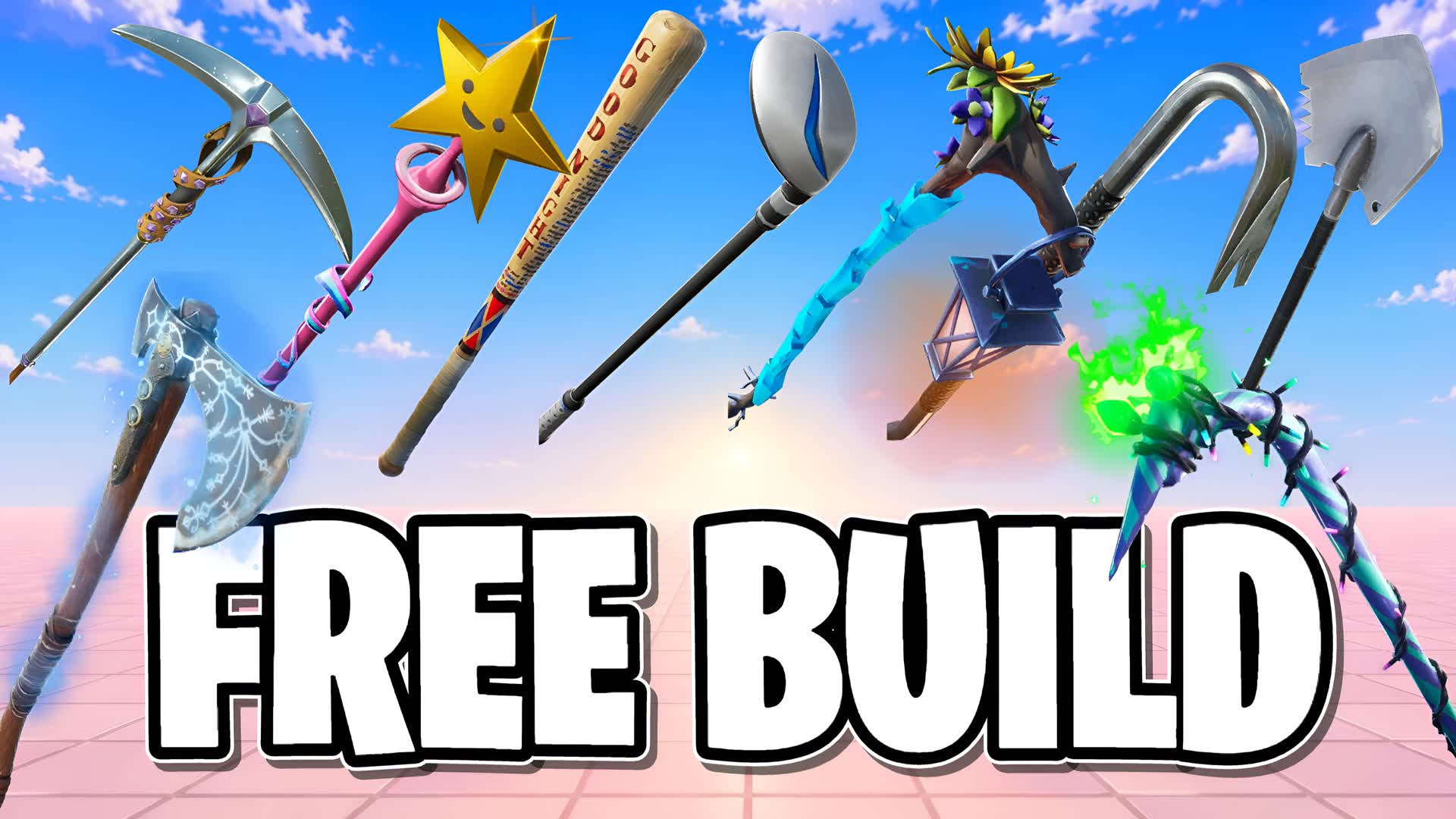 1V1 FREE BUILD FFA WITH PICKAXES — Fortnite island 8996-3770-3951 by zNaairu