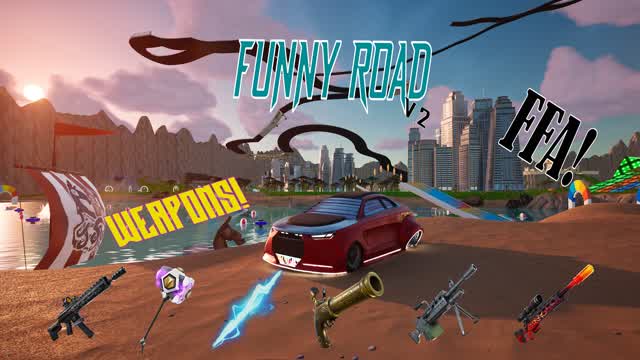 DRIVE CITY ROAD FUNNY MAP V2 đ
