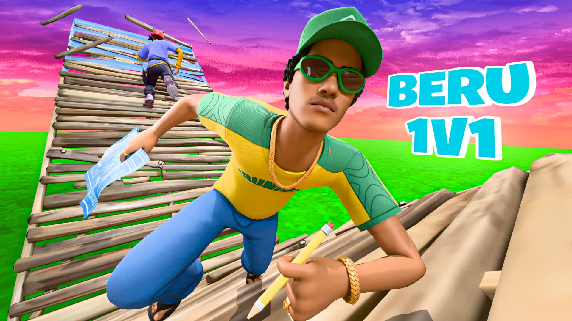 BERU 1V1 BUILD FIGHT ( 200 PUMP )