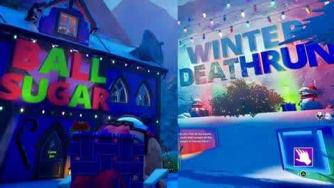 200+ Lvl Winter Wonderland RPG Deathrun