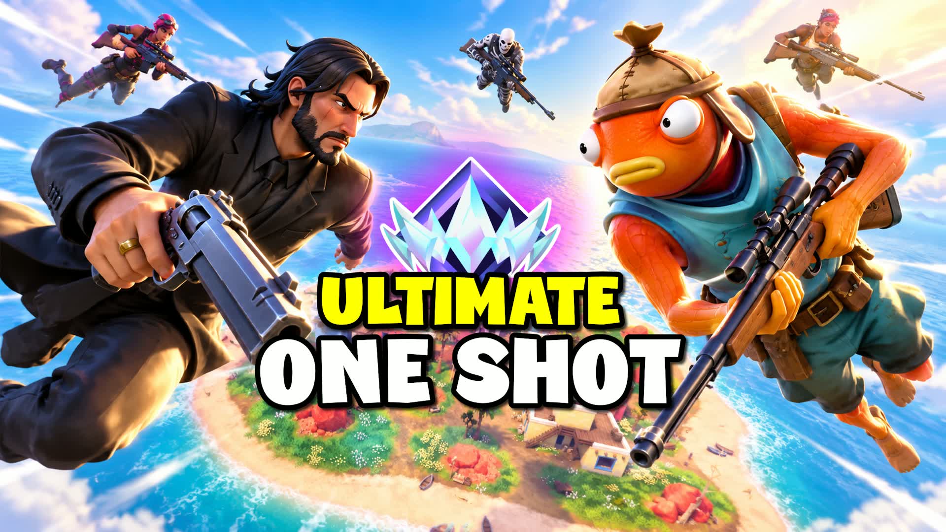 🎯Ultimate One Shot🏆 Sniper/Mammoth/Bow