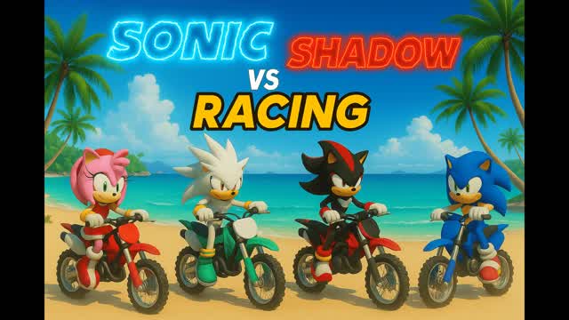 🏁Sonic vs Shadow Racing 3🏁