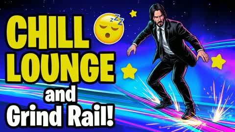 Chill Lounge and Grind Rail!