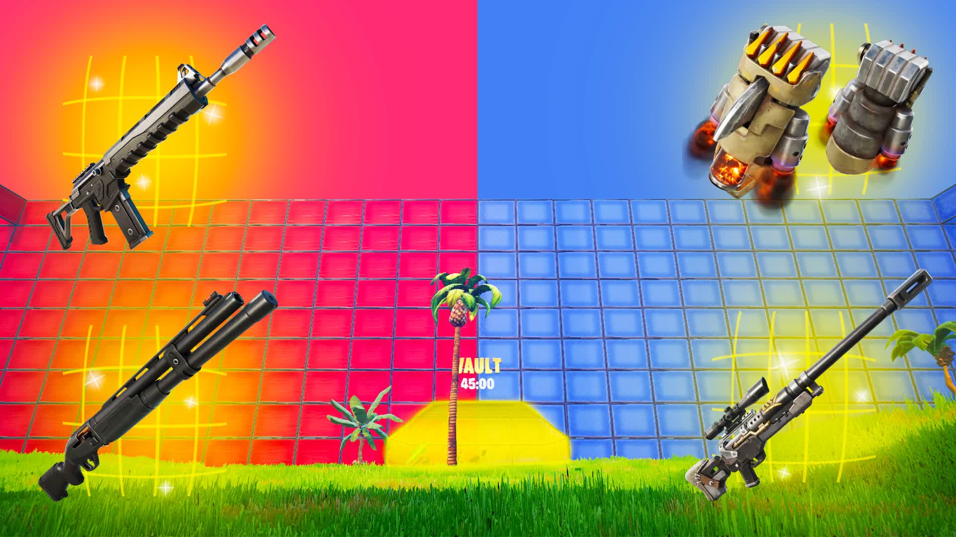 REALISTIC RED VS BLUE 🔴🔵 9700-3522-2472 by vibeefn - Fortnite Creative ...