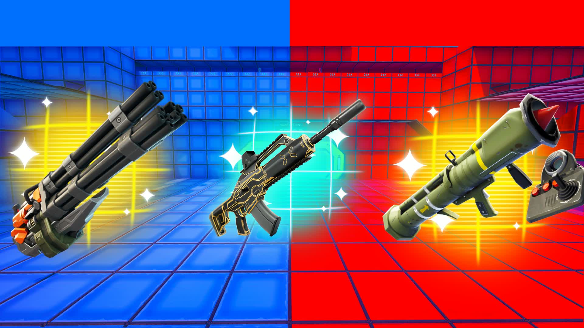 レッド VS ブルー メガ 🔴🔵