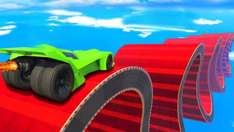 MEGA CURVY ROAD PARKOUR