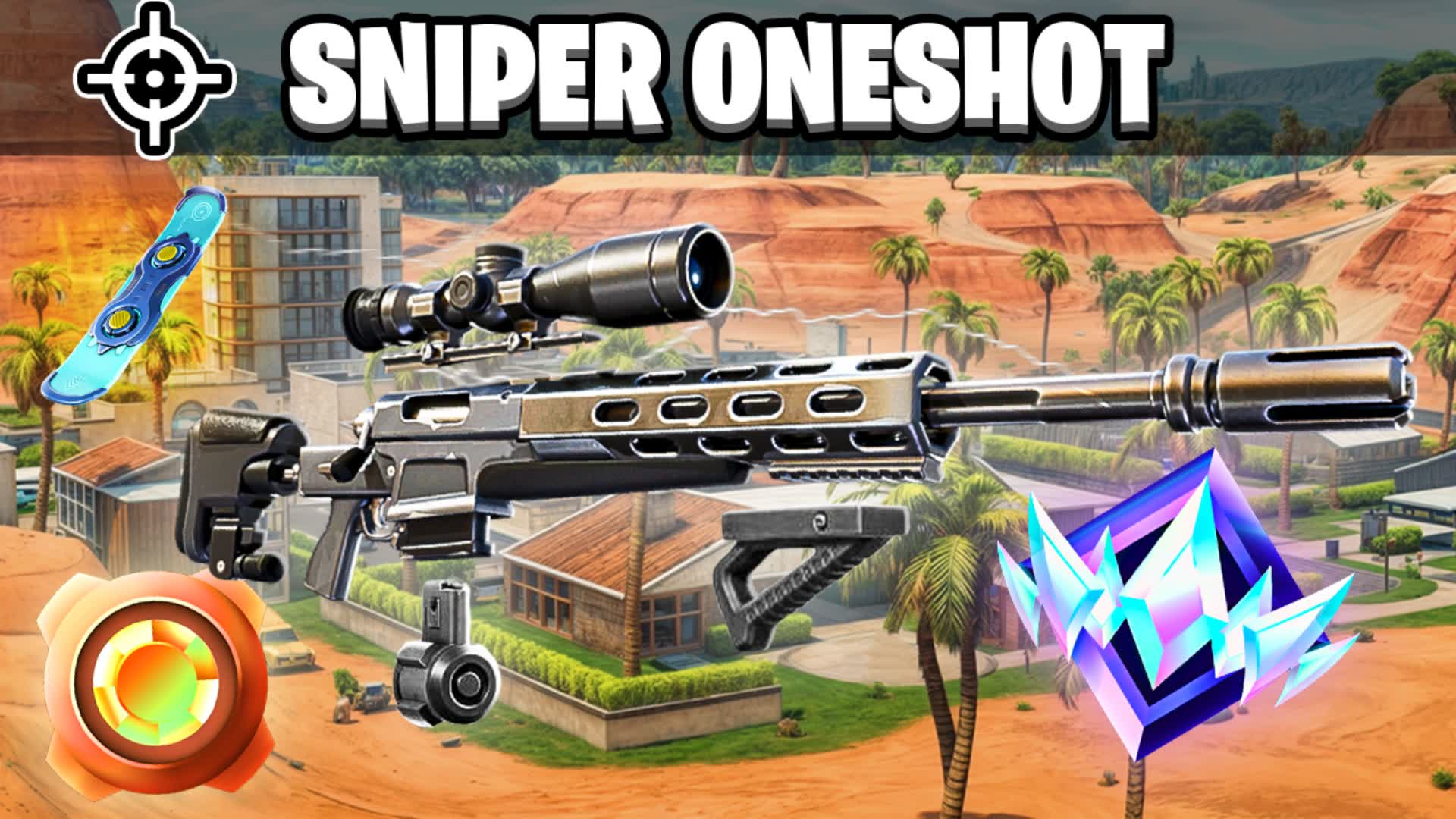 PARADISE PALMS ONE SHOT GUN GAME 🎯