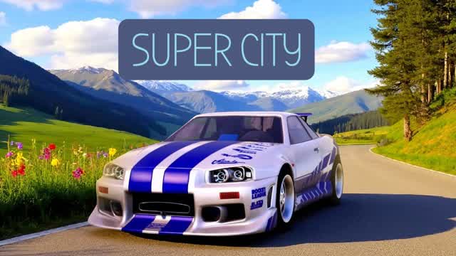 MEGA SUPER CITY DRIVING UP 💯