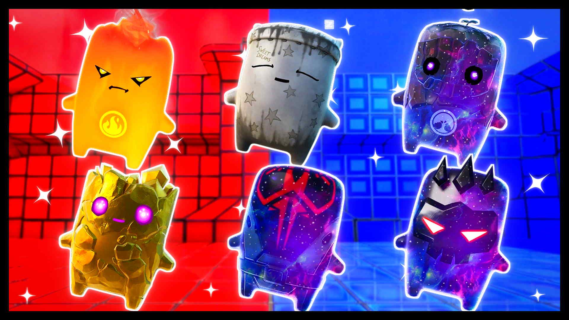 RED VS BLUE PRISM FLANK 🔴🔵