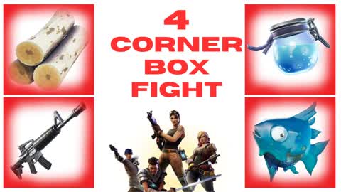 4 Corner Box Fight Arena!