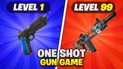 ⭐️GUN GAME 🎯 ONE SHOT 🌇 TILTED TOWERS