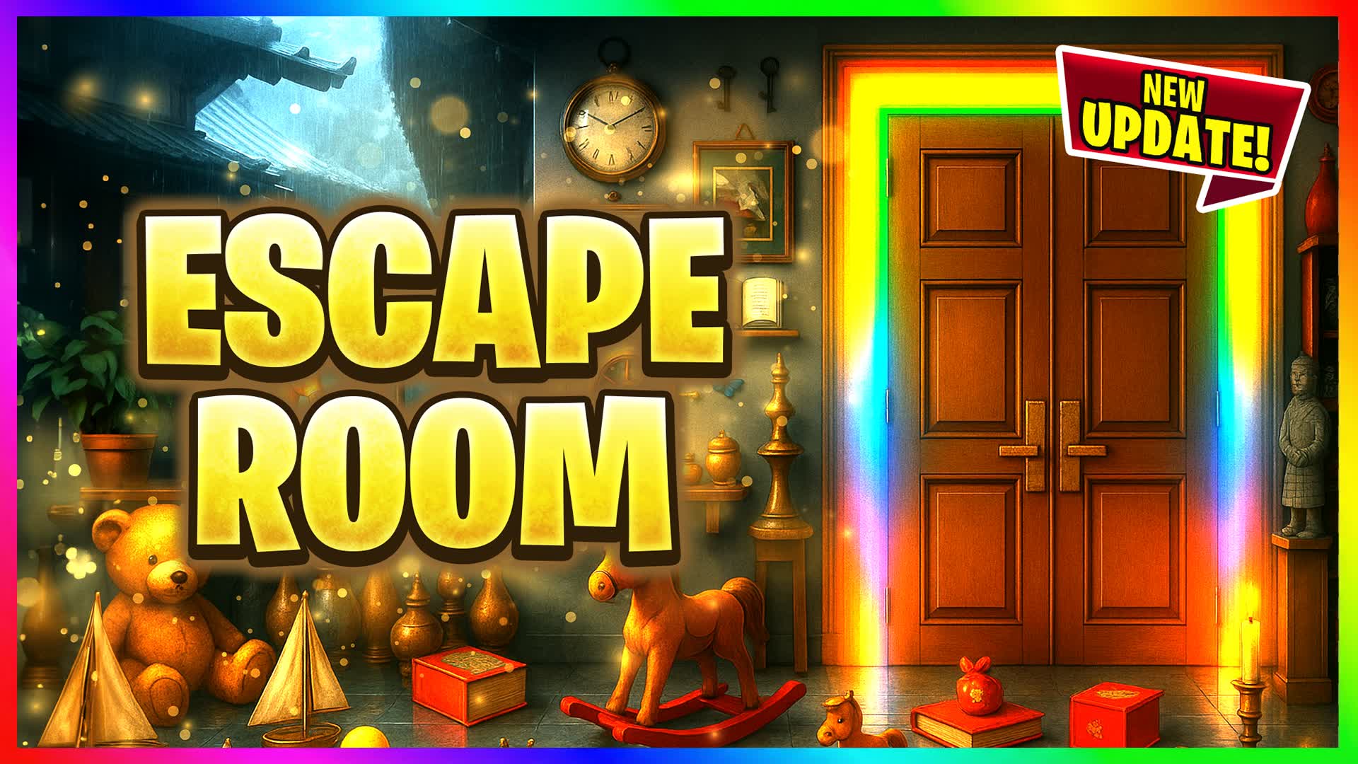 ESCAPE ROOM FIND TREASURES