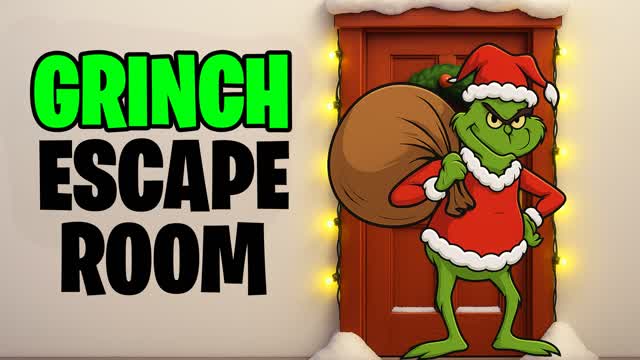 STEAL THE CHRISTMAS-GRINCH ESCAPE ROOM🎄