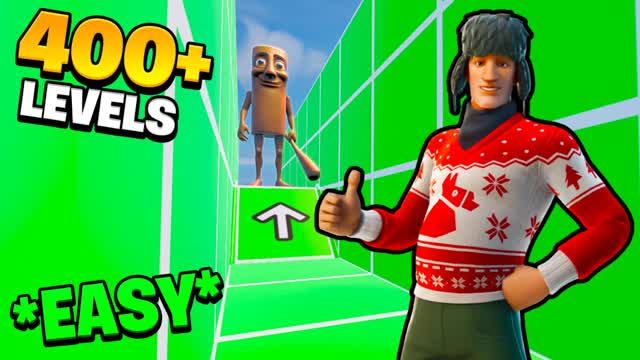 🌈RAINBOW PARKOUR 400+🌟