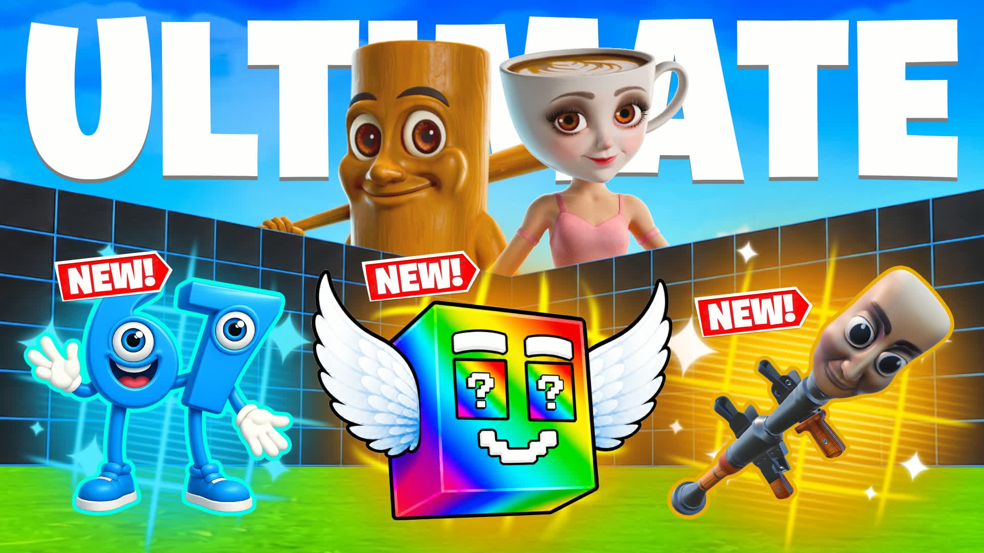 ULTIMATE 1V1 FFA - ALL GUNS & VEHICLES🎯