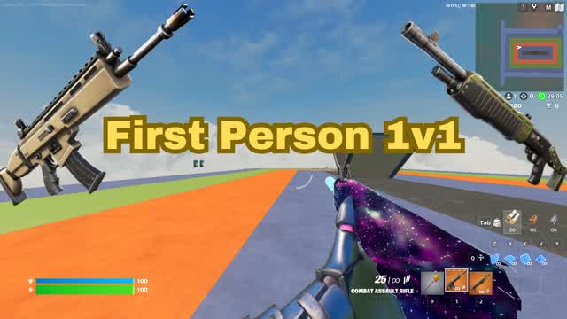 First person 1v1!