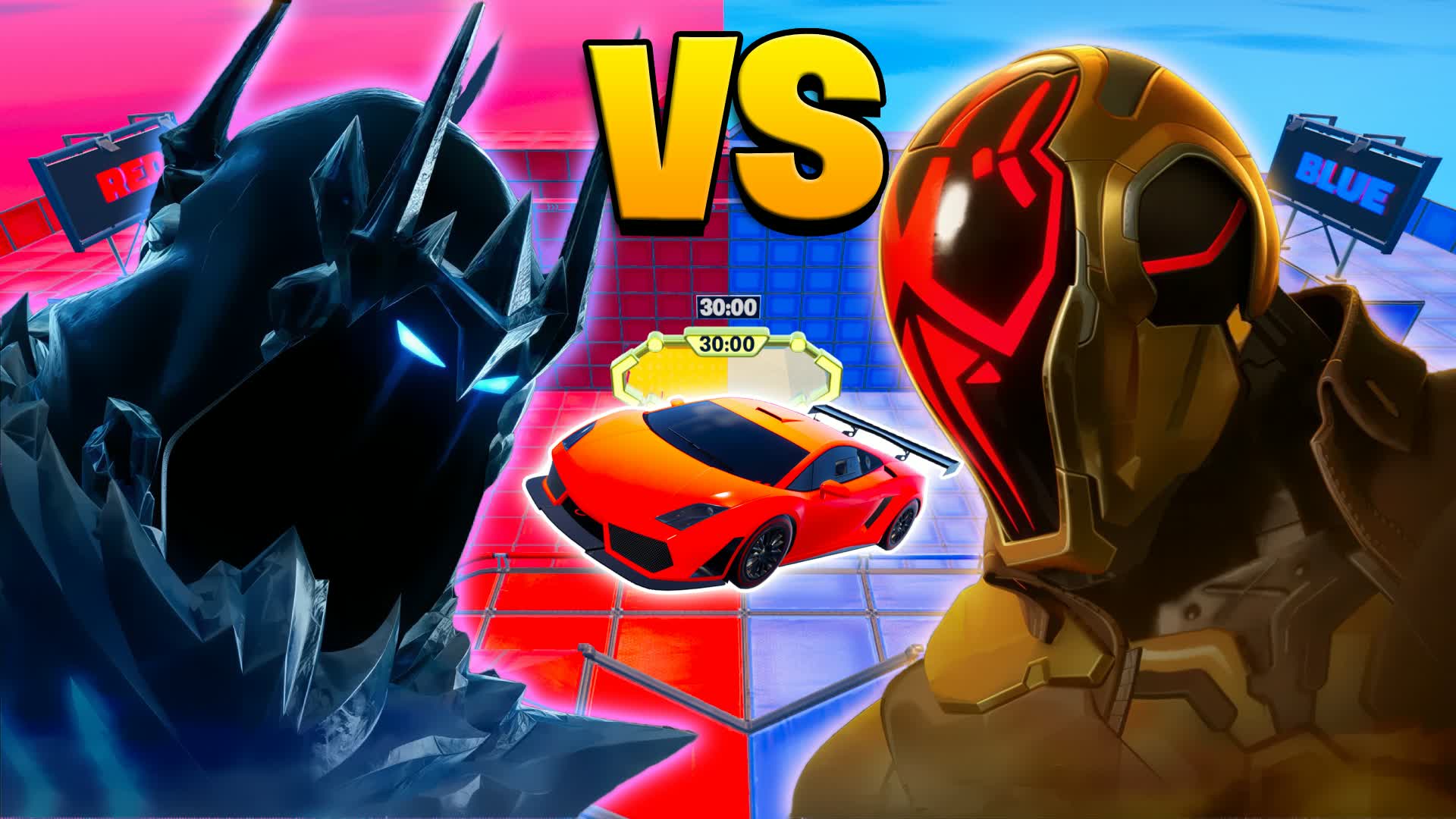 ドライブ レッド VS ブルー