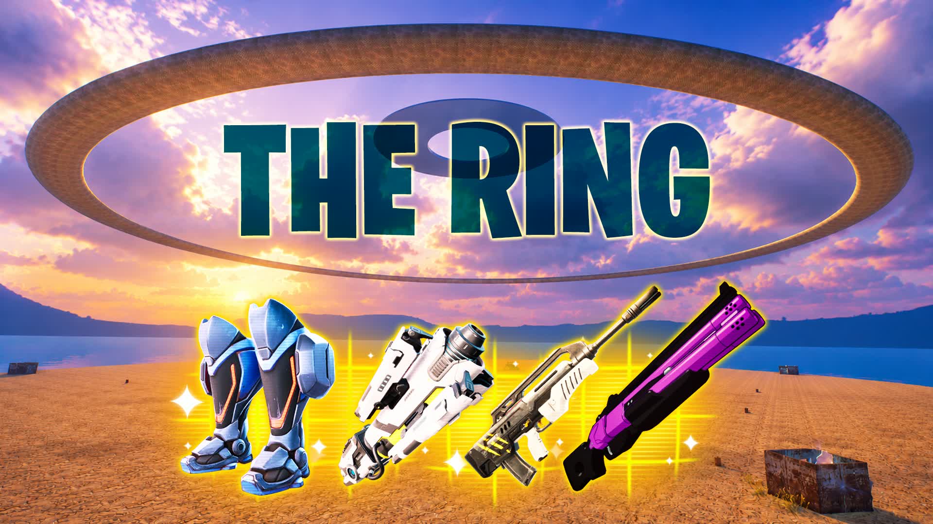 THE RING ⭕ 1V1 WITH EVERY GUN