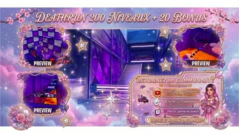 Deathrun 200 Levels + 20 Bonuses