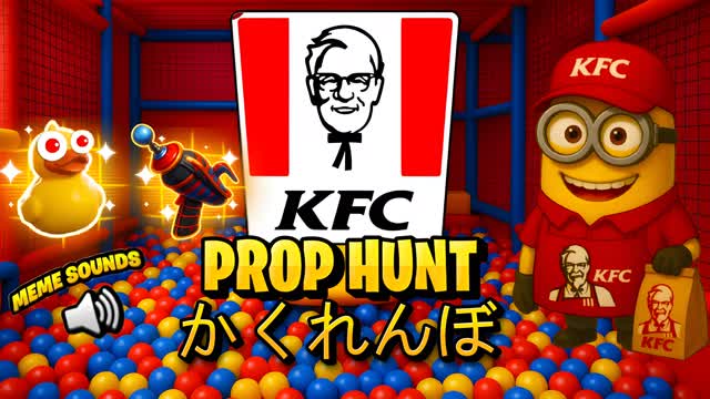 KFC MINION PROP HUNT🍗