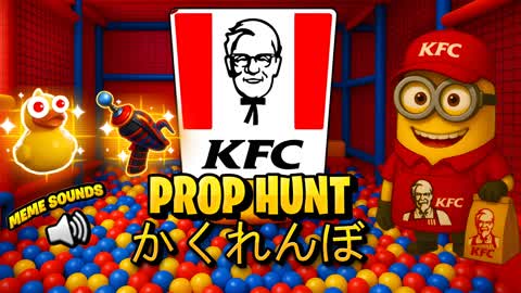 KFC MINION PROP HUNT🍗🤓