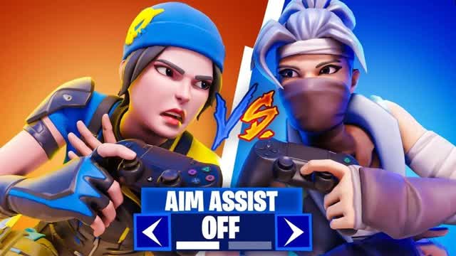 No Aim Assist 1v1 Build Fights