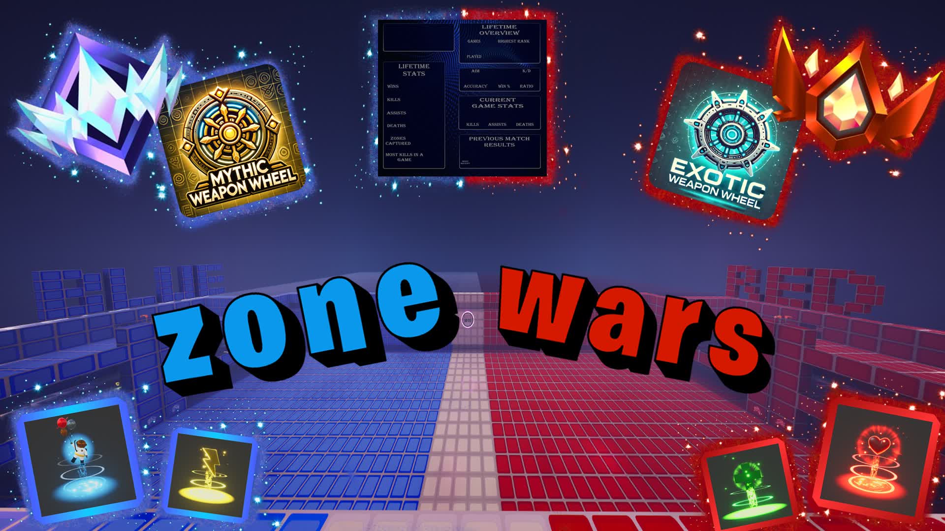 RED vs BLUE ZONE WARS [NEW GAME MODE] 276594836529 by at_ashtag