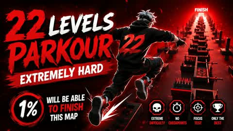 unreal 22 Level Parkour [2041]