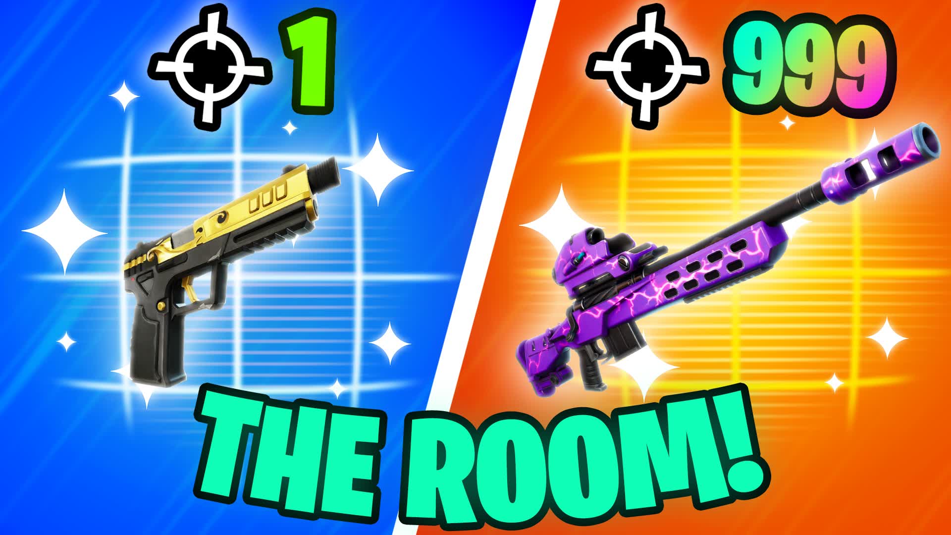 😎 GUN GAME 🔫 THE ROOM ONE SHOT