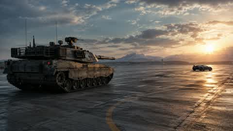 TANKS CARS PLANES UFOS AND BIG CITY