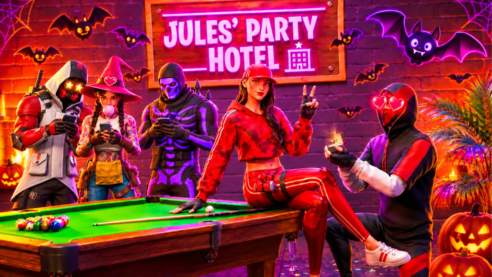 JULESのパーティーホテル 🏨