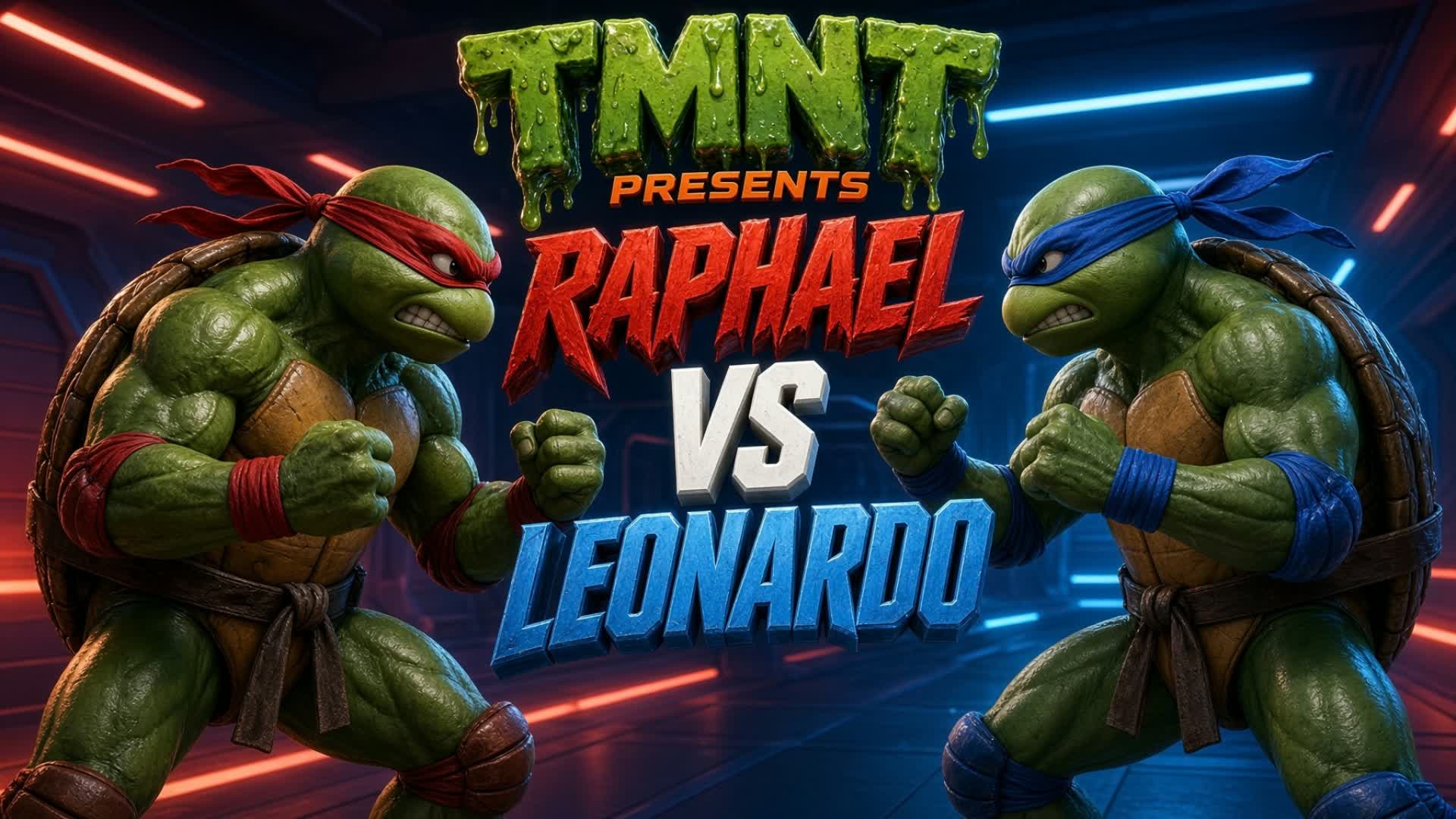 TMNT Presents : Raphael Vs Leonardo