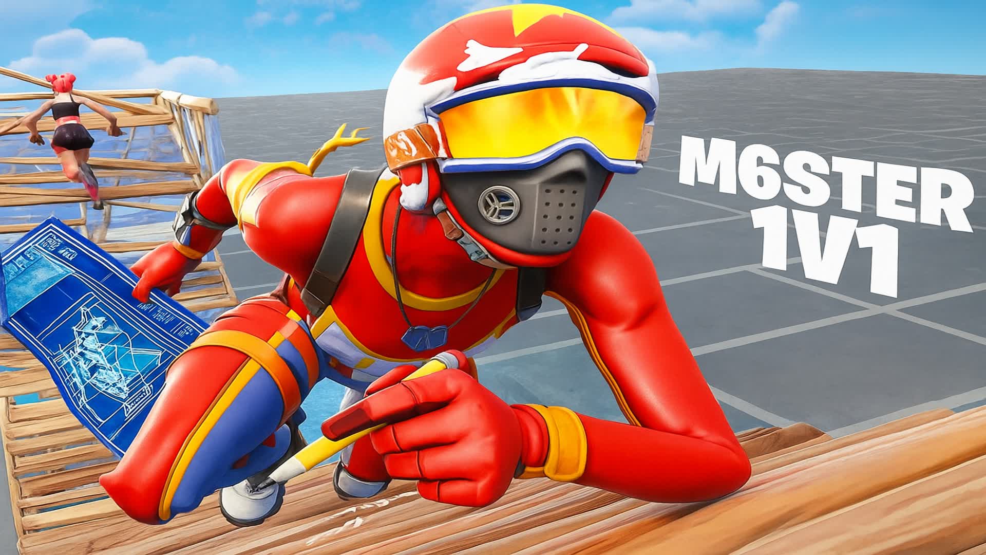 m6ster 1V1 BUILD FIGHT (ALL GUN)