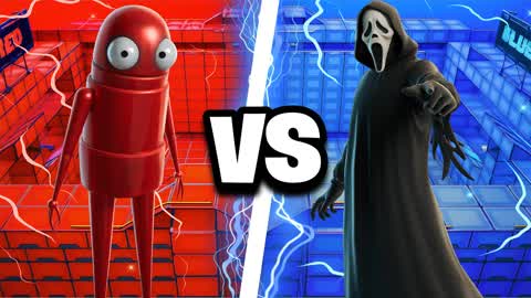 Ghost Face VS Semibot RED VS BLUE 🔴🔵