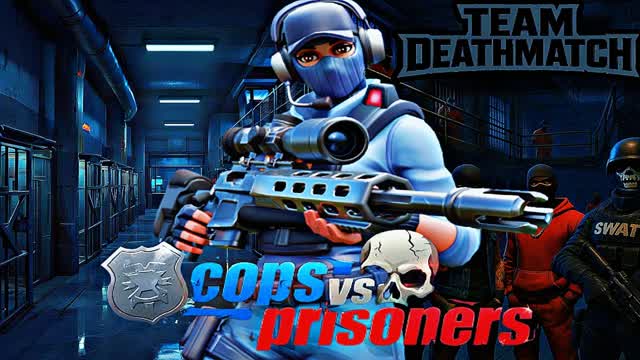 Cops vs Prisoners : Team Deathmatch FFA