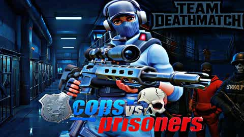 Cops vs Prisoners : Team Deathmatch FFA