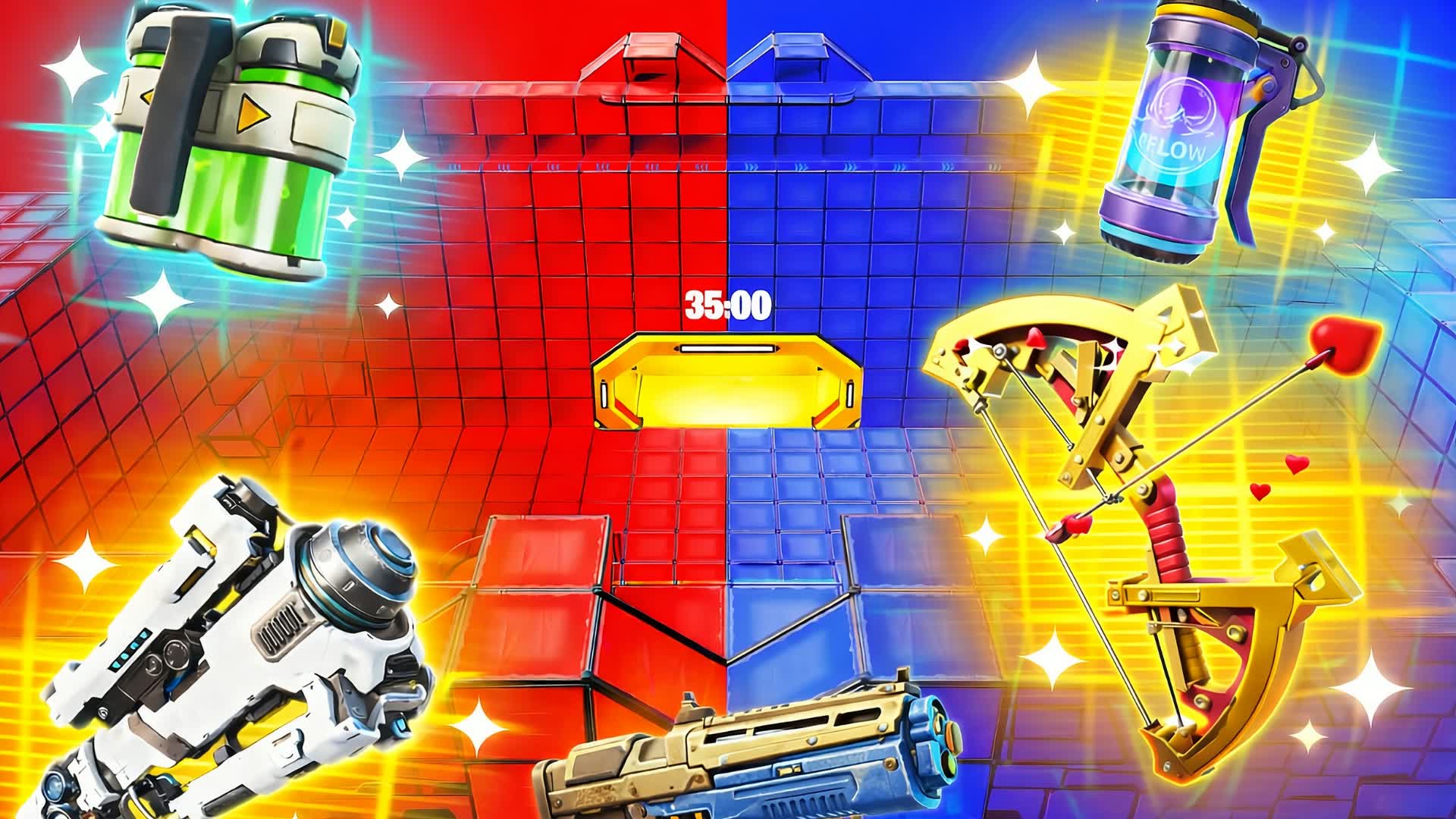 スーパーレッド対ブルー - チームPvP🔵🔴