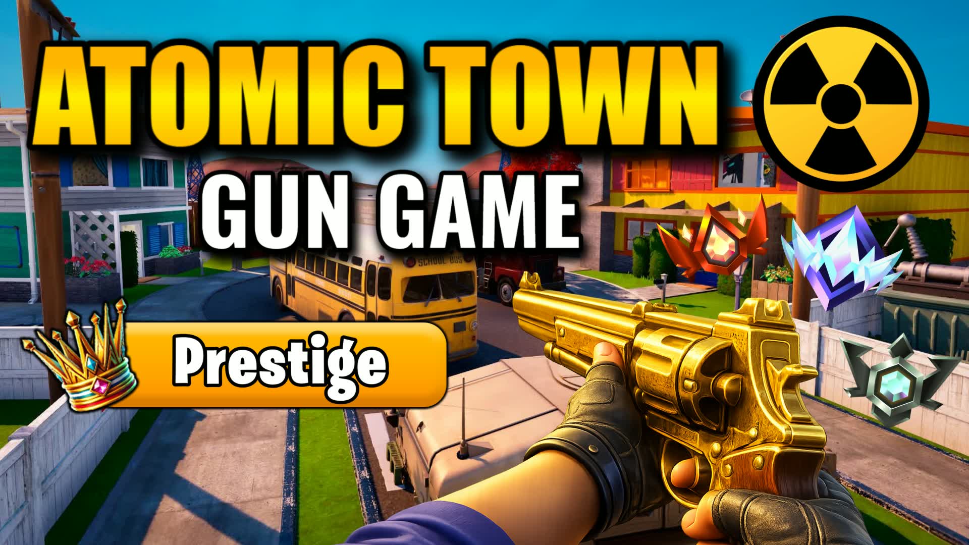 ATOMIC TOWN 🔫 ガンゲーム