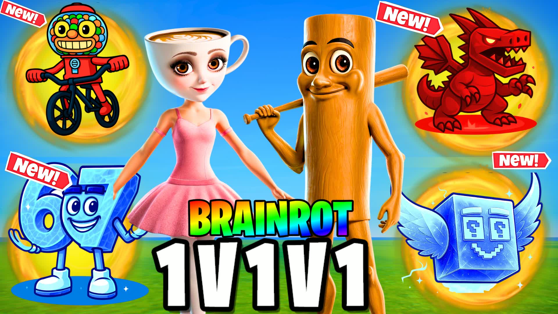 1V1V1 CUSTOM BRAINROT GUNS FREE FOR ALL
