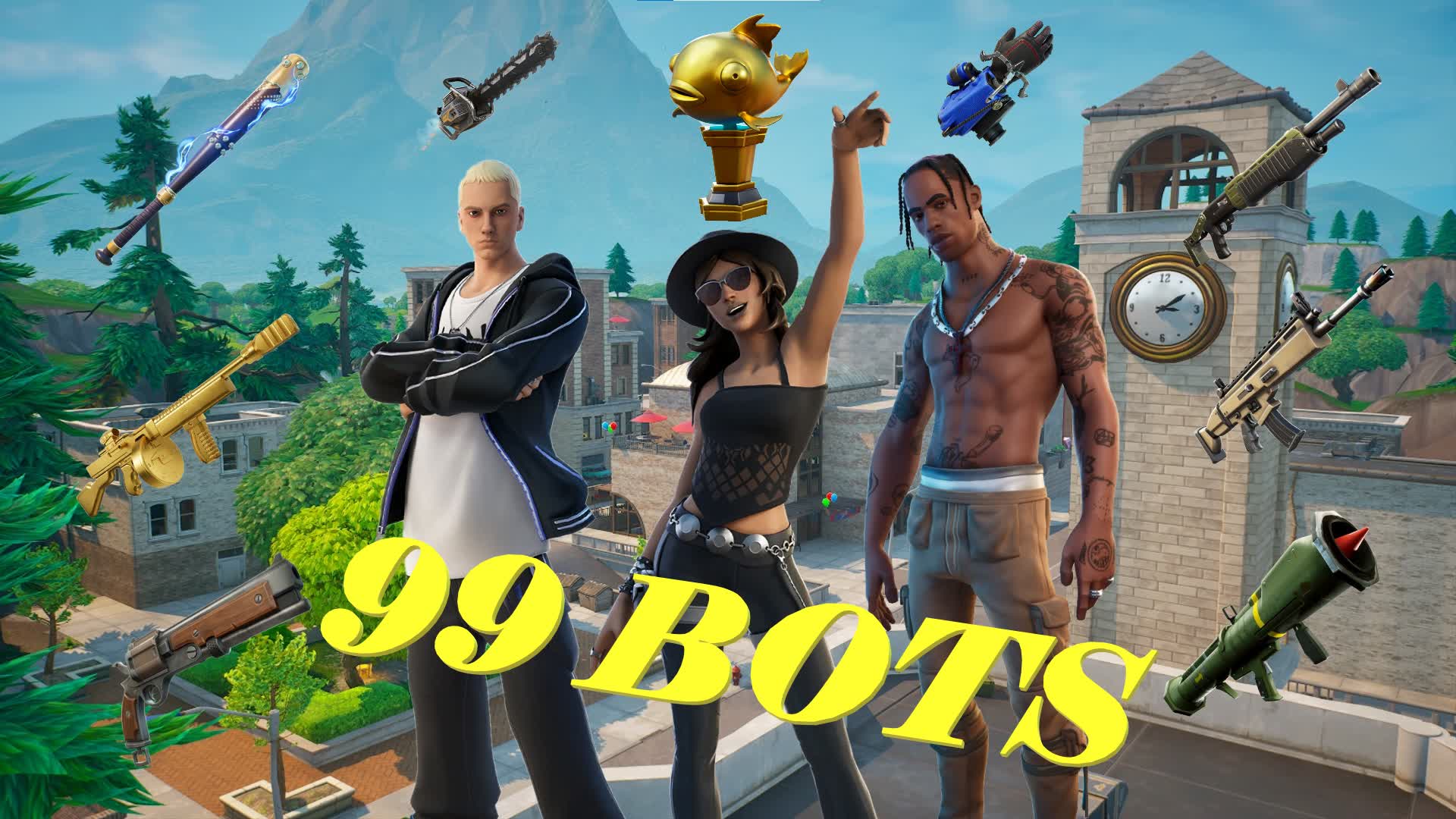 99 Bots Instant Reload Team Rumble