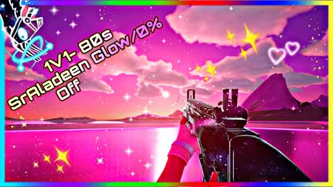 "1v1 -Glow Retrô 80s SrAladeen/0% Off" ✨